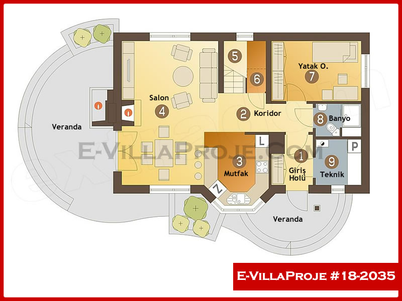 Gazbeton Çelik Ev 187 m² Dubleks (5+1) - Görsel 2