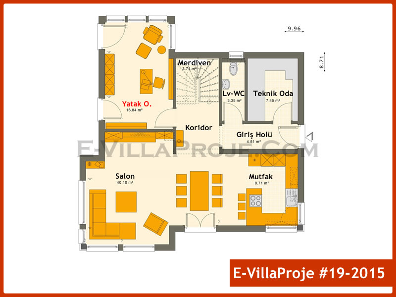 Gazbeton Çelik Ev 188 m² Dubleks (5+1) - Görsel 2