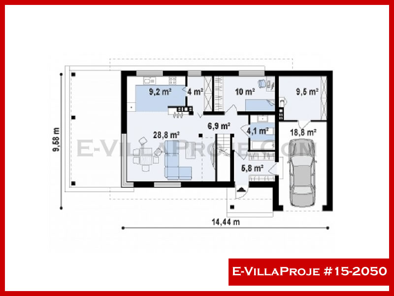 Gazbeton Çelik Ev 188 m² Dubleks (5+1) - Görsel 2