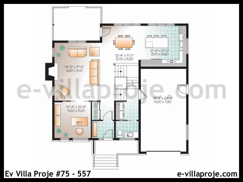 Gazbeton Çelik Ev 189 m² Dubleks (5+1) - Görsel 2