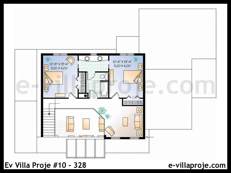 Gazbeton Çelik Ev 190 m² Dubleks (5+1) - Görsel 3