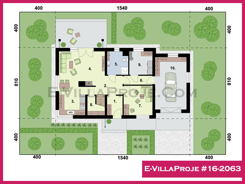 Gazbeton Çelik Ev 190 m² Dubleks (5+1) - Görsel 2