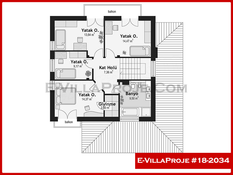 Gazbeton Çelik Ev 191 m² Dubleks (5+1) - Görsel 3