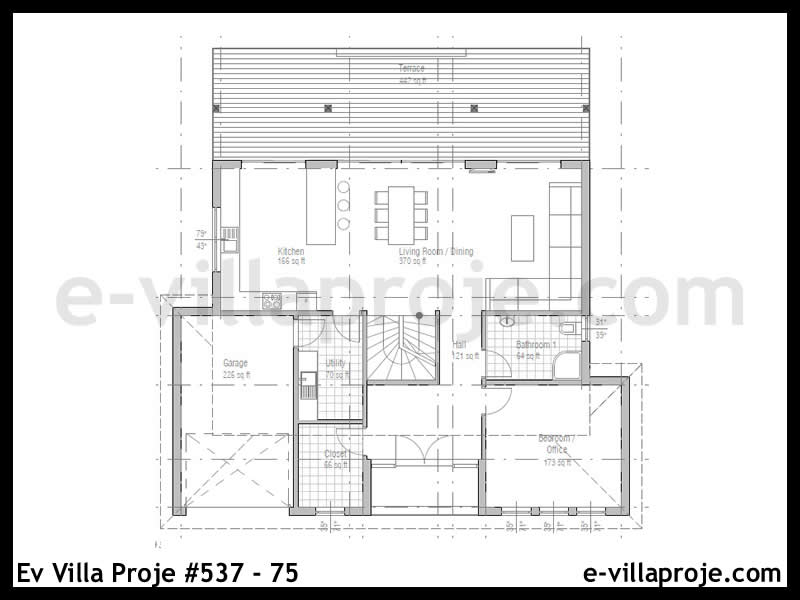 Gazbeton Çelik Ev 191 m² Dubleks (5+1) - Görsel 2