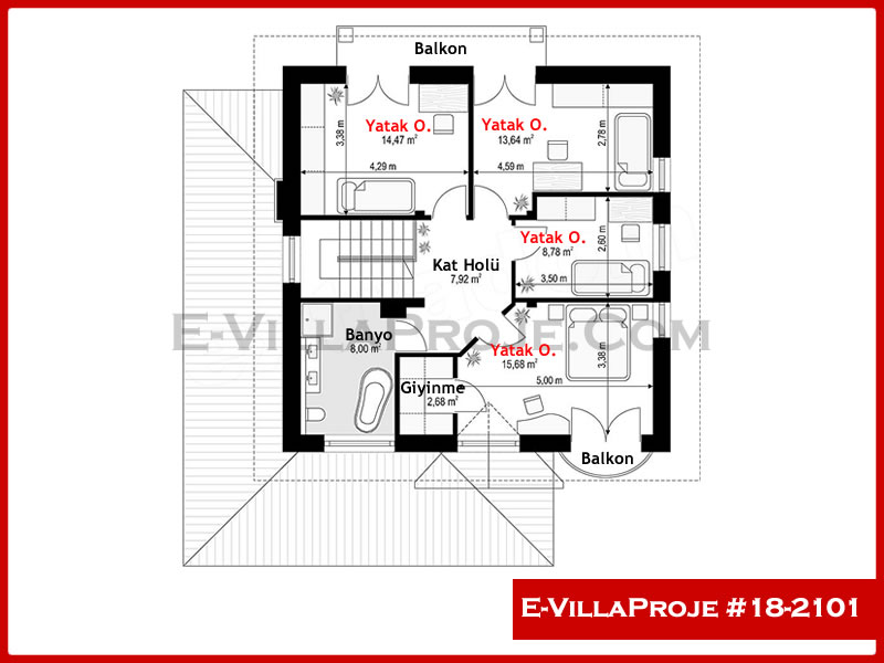 Gazbeton Çelik Ev 191 m² Dubleks (5+1) - Görsel 3