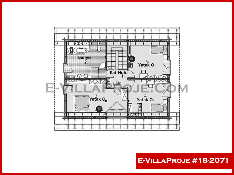 Gazbeton Çelik Ev 192 m² Dubleks (5+1) - Görsel 3