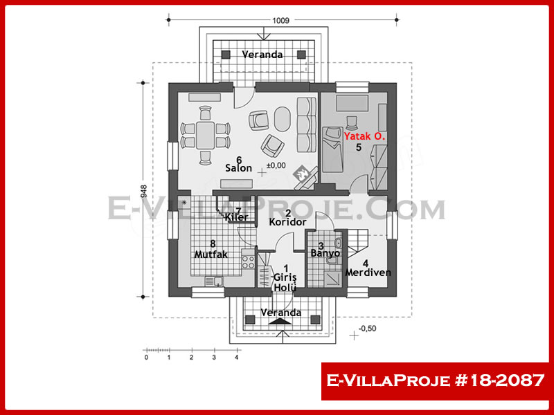 Gazbeton Çelik Ev 192 m² Dubleks (5+1) - Görsel 2