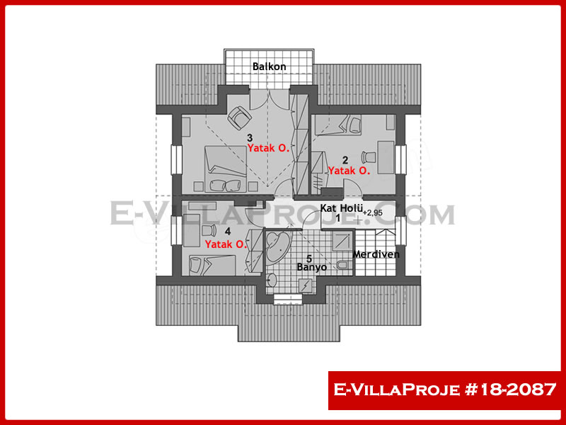 Gazbeton Çelik Ev 192 m² Dubleks (5+1) - Görsel 3