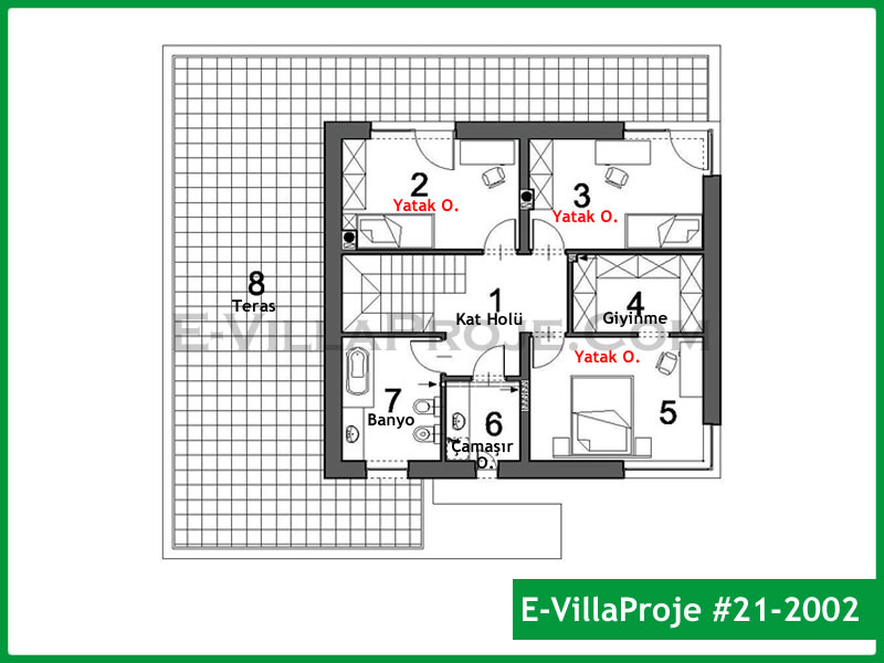 Gazbeton Çelik Ev 193 m² Dubleks (5+1) - Görsel 3