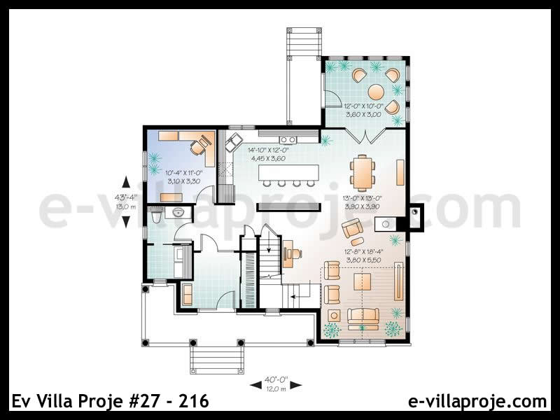 Gazbeton Çelik Ev 194 m² Dubleks (5+1) - Görsel 2