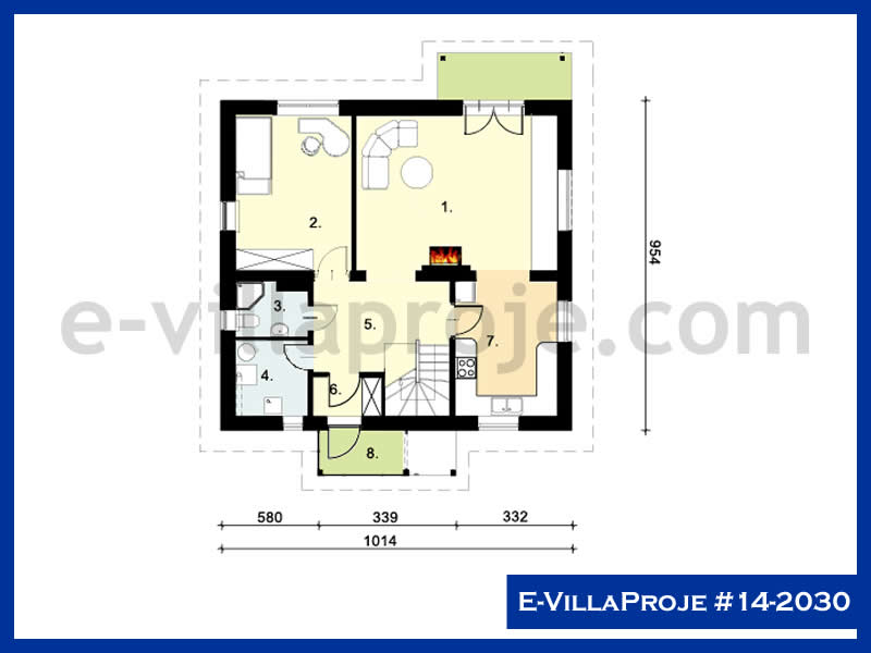 Gazbeton Çelik Ev 194 m² Tek Katlı (5+1) - Görsel 2