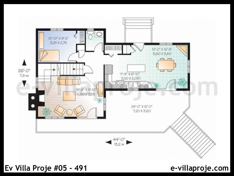 Gazbeton Çelik Ev 194 m² Dubleks (5+1) - Görsel 2