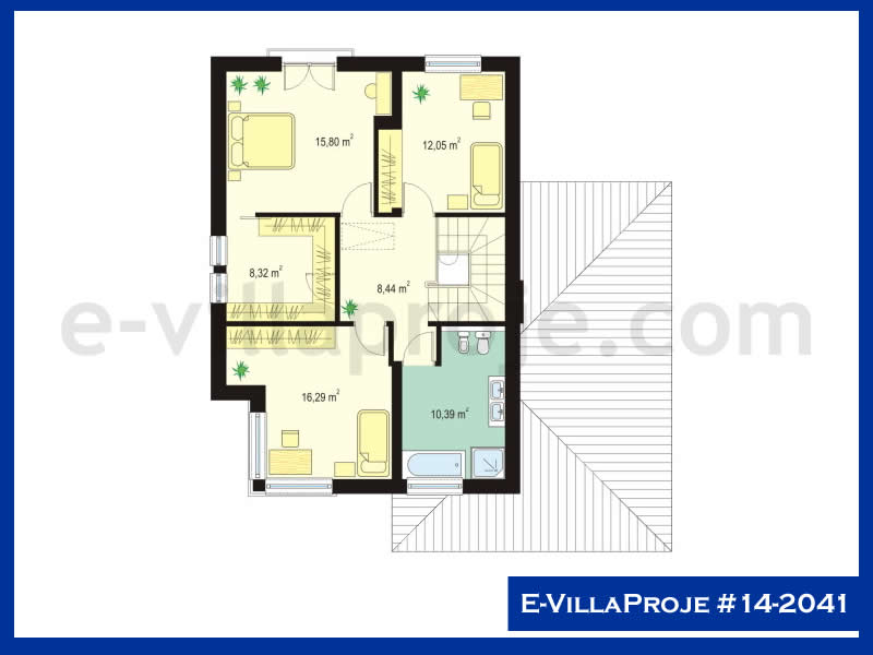 Gazbeton Çelik Ev 195 m² Dubleks (5+1) - Görsel 3