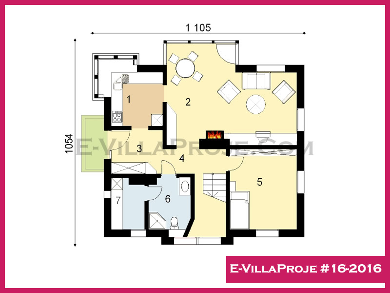 Gazbeton Çelik Ev 195 m² Dubleks (5+1) - Görsel 2