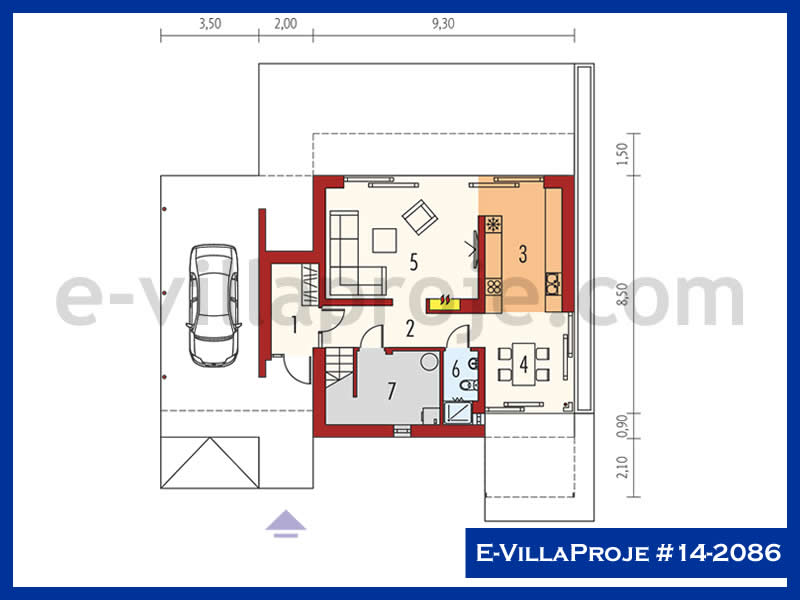 Gazbeton Çelik Ev 195 m² Dubleks (5+1) - Görsel 2