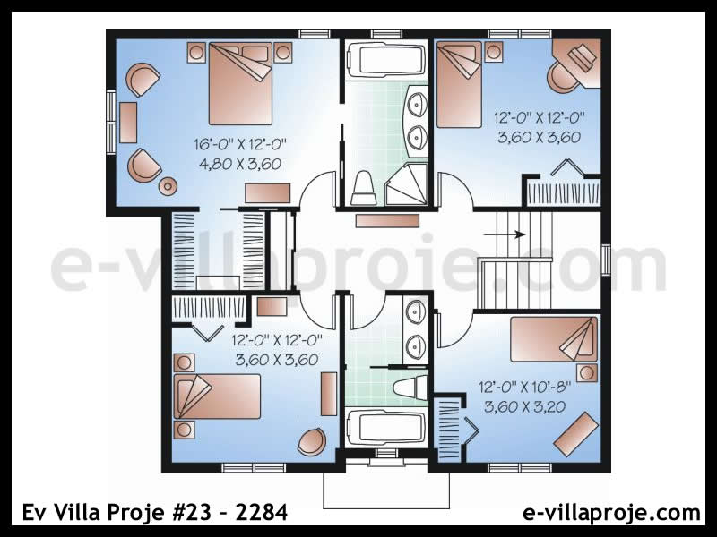 Gazbeton Çelik Ev 195 m² Tek Katlı (5+1) - Görsel 3