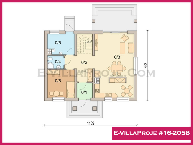 Gazbeton Çelik Ev 196 m² Dubleks (5+1) - Görsel 2