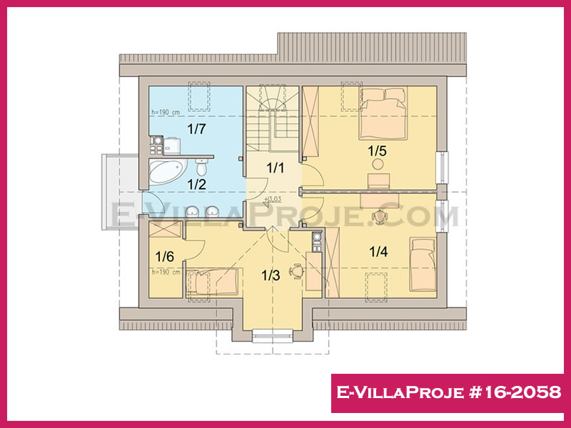 Gazbeton Çelik Ev 196 m² Dubleks (5+1) - Görsel 3