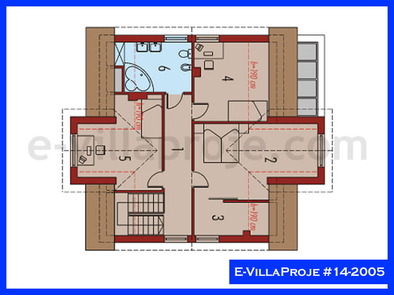 Gazbeton Çelik Ev 196 m² Dubleks (5+1) - Görsel 3