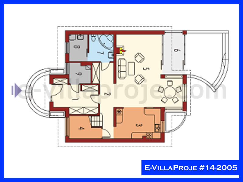 Gazbeton Çelik Ev 196 m² Dubleks (5+1) - Görsel 2