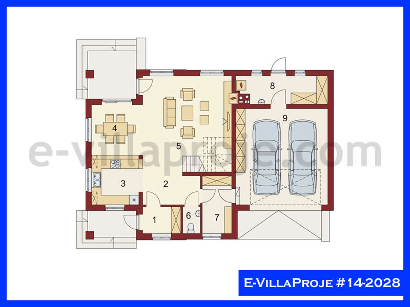 Gazbeton Çelik Ev 197 m² Dubleks (5+1) - Görsel 2