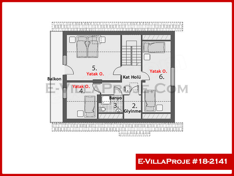 Gazbeton Çelik Ev 198 m² Dubleks (5+1) - Görsel 3