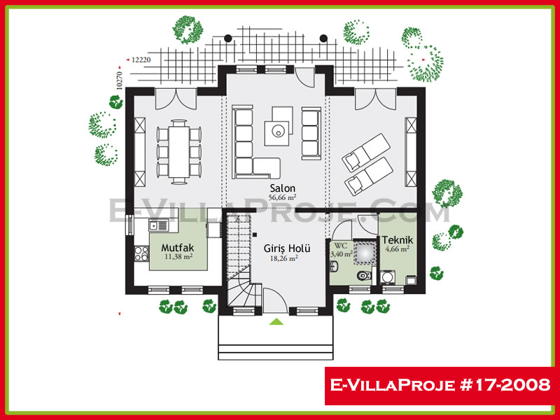 Gazbeton Çelik Ev 198 m² Dubleks (5+1) - Görsel 2