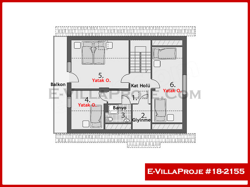 Gazbeton Çelik Ev 198 m² Dubleks (5+1) - Görsel 3