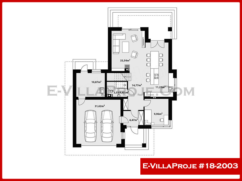 Gazbeton Çelik Ev 199 m² Dubleks (5+1) - Görsel 2