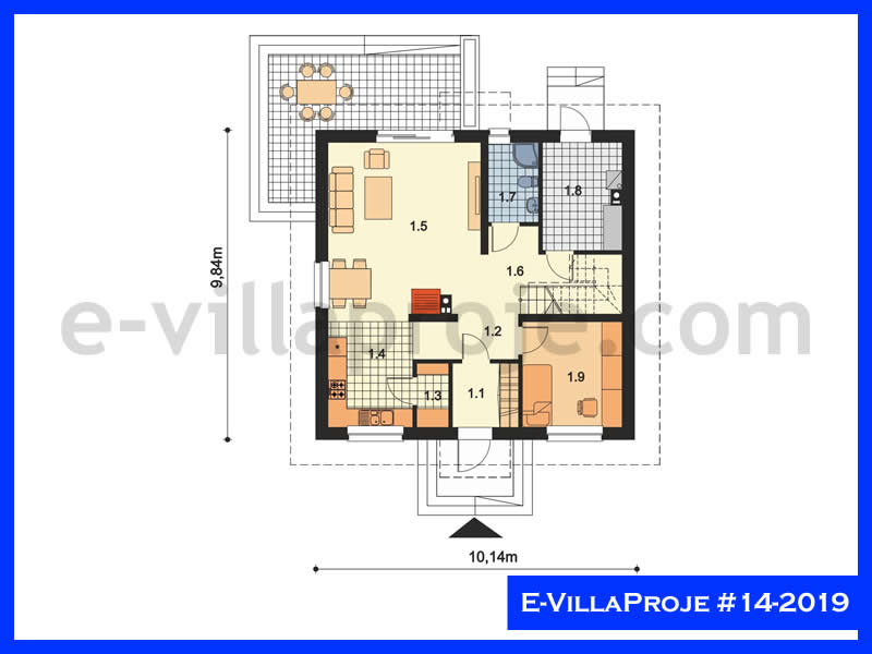 Gazbeton Çelik Ev 199 m² Dubleks (5+1) - Görsel 2