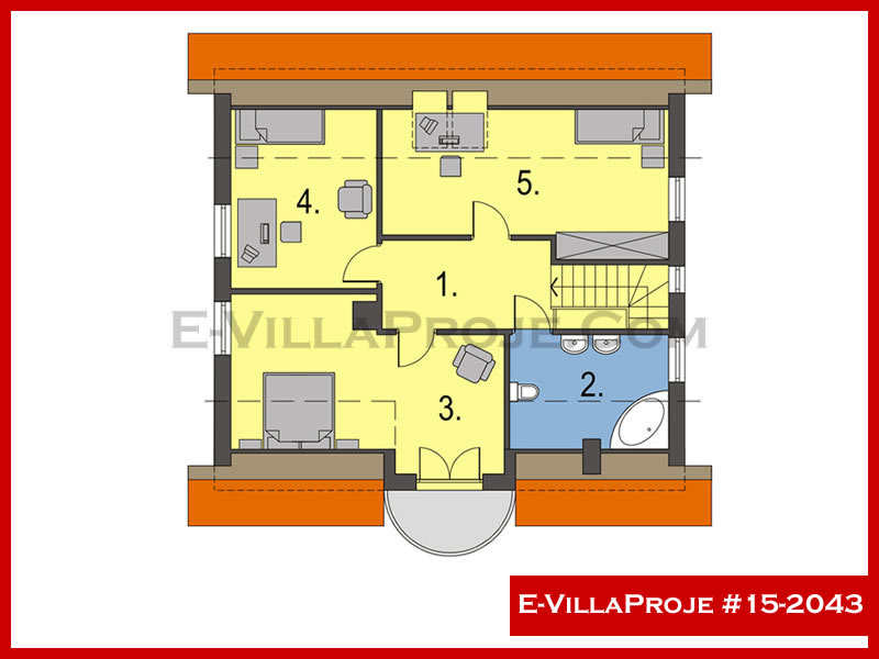 Gazbeton Çelik Ev 200 m² Dubleks (5+1) - Görsel 3
