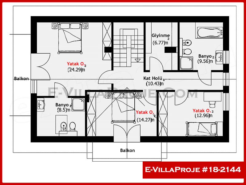 Gazbeton Çelik Ev 200 m² Dubleks (5+1) - Görsel 3