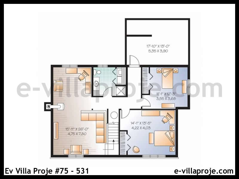 Gazbeton Çelik Ev 201 m² Dubleks (5+1) - Görsel 2