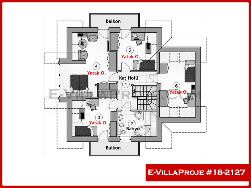 Gazbeton Çelik Ev 201 m² Dubleks (5+1) - Görsel 3