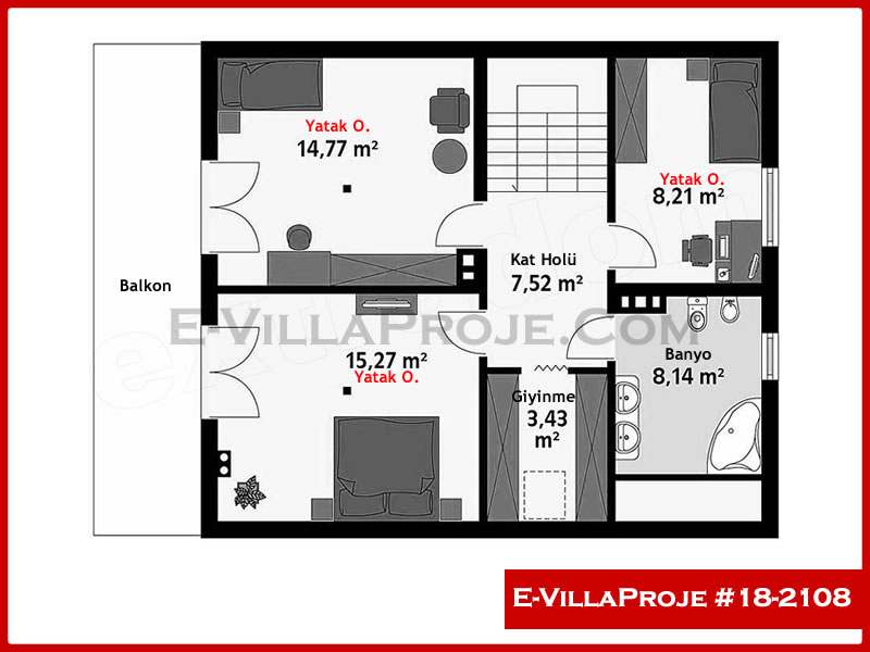 Gazbeton Çelik Ev 202 m² Dubleks (5+1) - Görsel 3