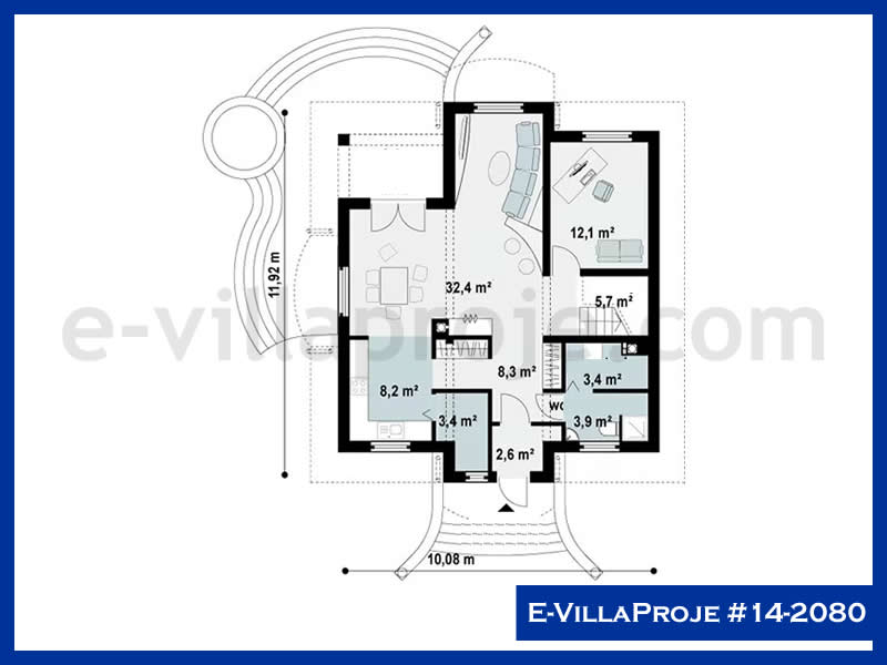Gazbeton Çelik Ev 202 m² Dubleks (5+1) - Görsel 2