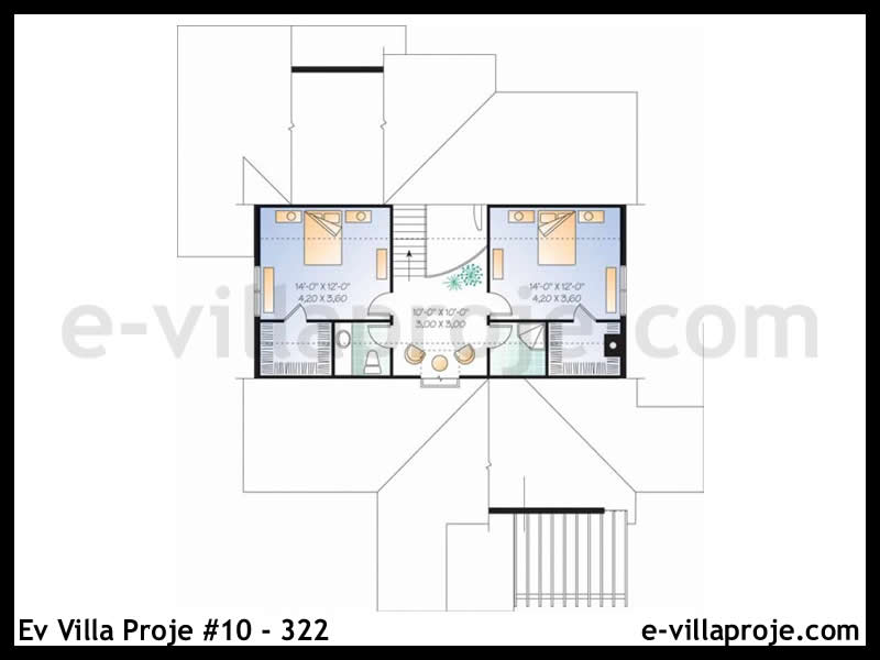 Gazbeton Çelik Ev 202 m² Dubleks (5+1) - Görsel 3