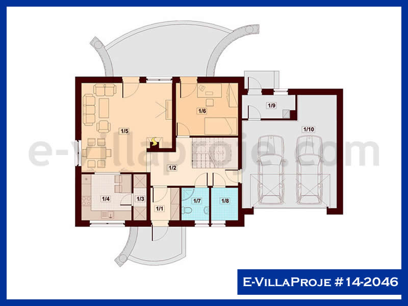 Gazbeton Çelik Ev 202 m² Dubleks (5+1) - Görsel 2