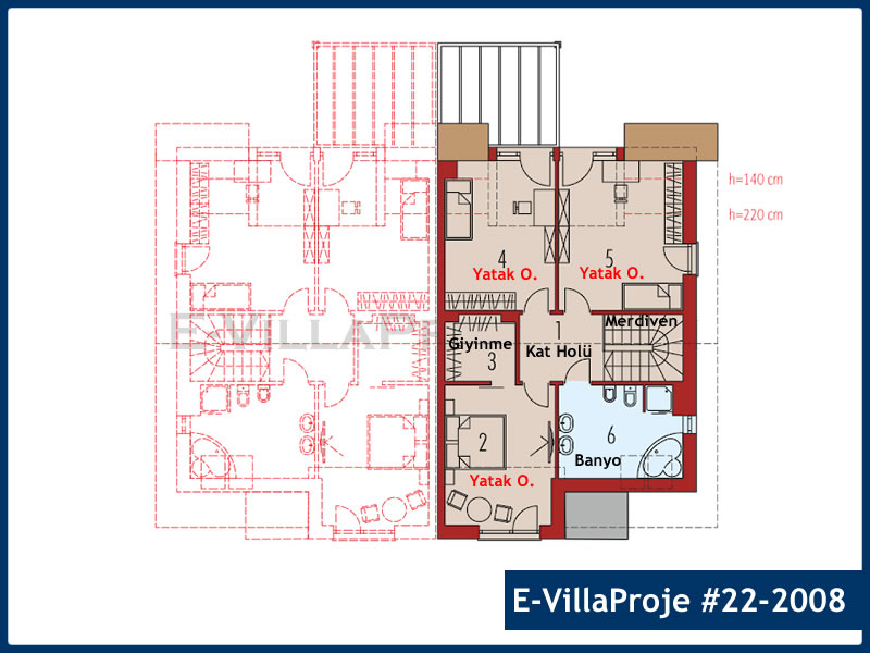 Gazbeton Çelik Ev 202 m² Dubleks (5+1) - Görsel 3