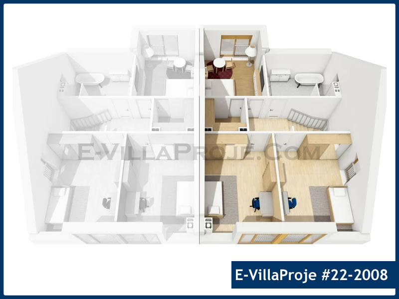 Gazbeton Çelik Ev 202 m² Dubleks (5+1) - Görsel 8