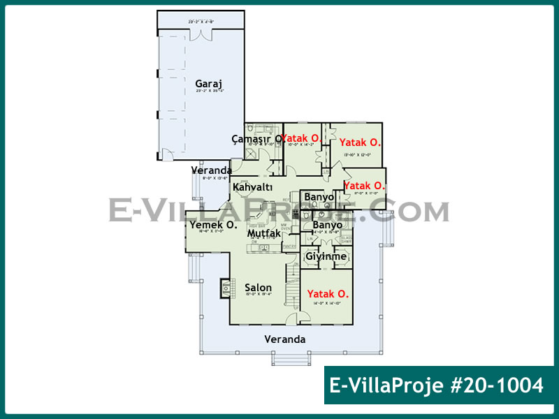 Gazbeton Çelik Ev 202 m² Tek Katlı (5+1) - Görsel 2