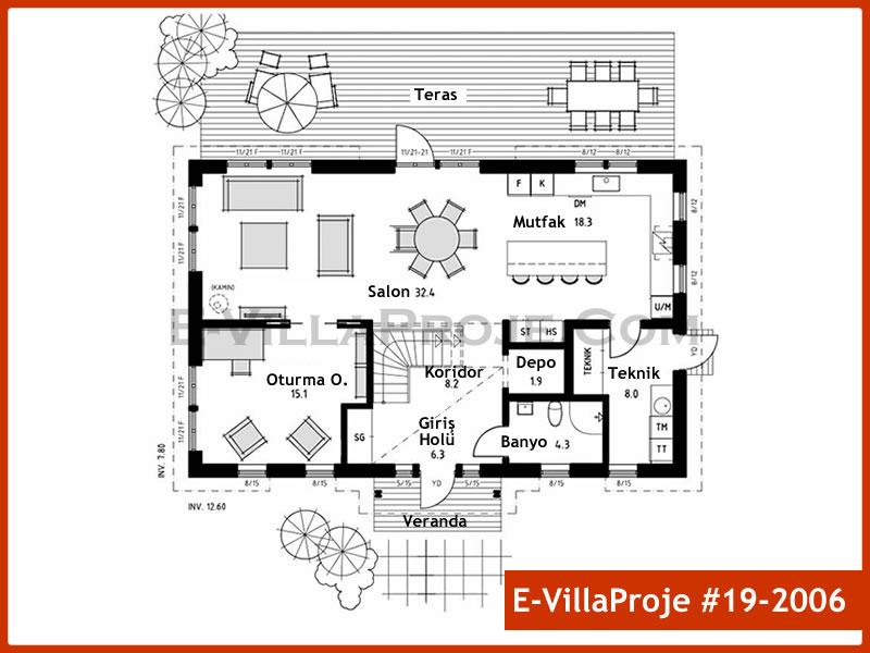 Gazbeton Çelik Ev 203 m² Dubleks (5+1) - Görsel 2