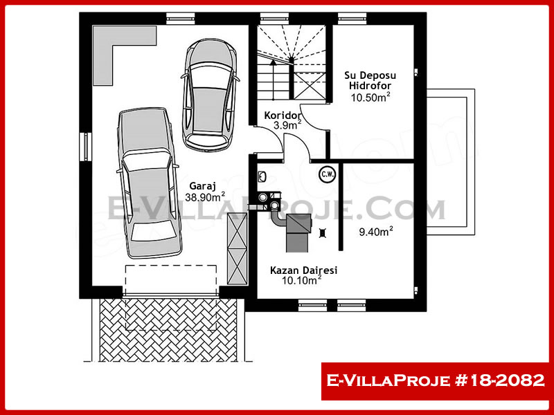 Gazbeton Çelik Ev 204 m² Dubleks (5+1) - Görsel 9