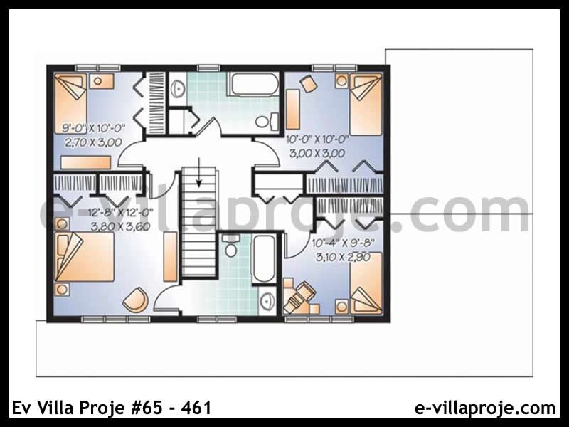 Gazbeton Çelik Ev 204 m² Dubleks (5+1) - Görsel 3