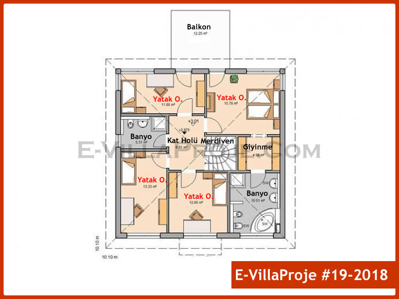 Gazbeton Çelik Ev 204 m² Dubleks (5+1) - Görsel 3