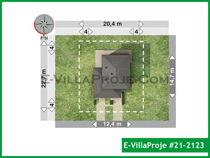Gazbeton Çelik Ev 204 m² Dubleks (5+1) - Görsel 9