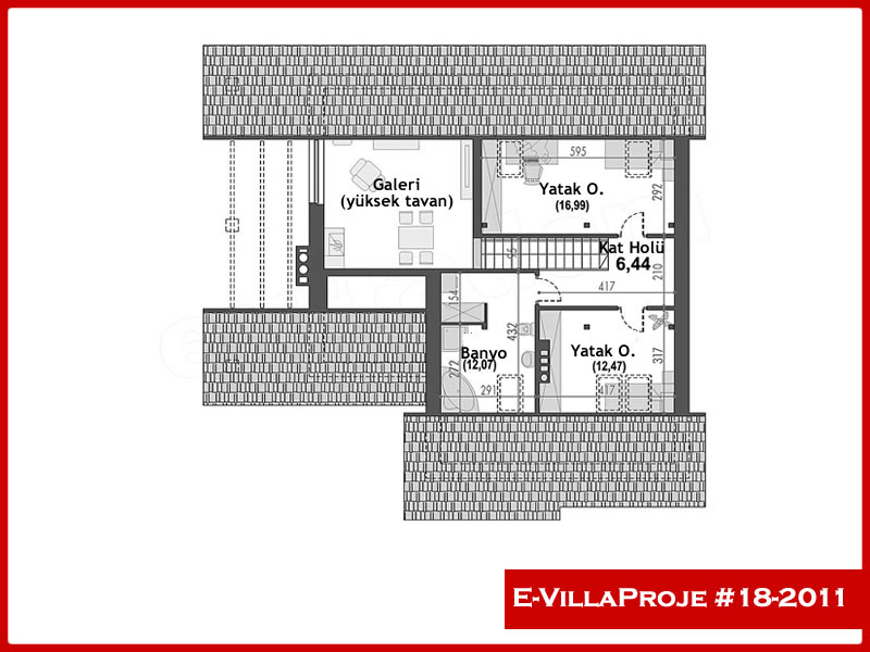 Gazbeton Çelik Ev 204 m² Dubleks (5+1) - Görsel 3