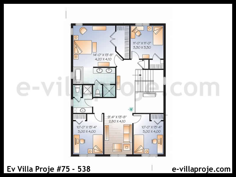 Gazbeton Çelik Ev 205 m² Dubleks (5+1) - Görsel 3