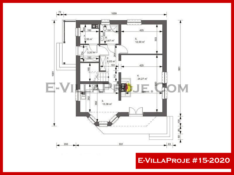 Gazbeton Çelik Ev 205 m² Dubleks (5+1) - Görsel 2