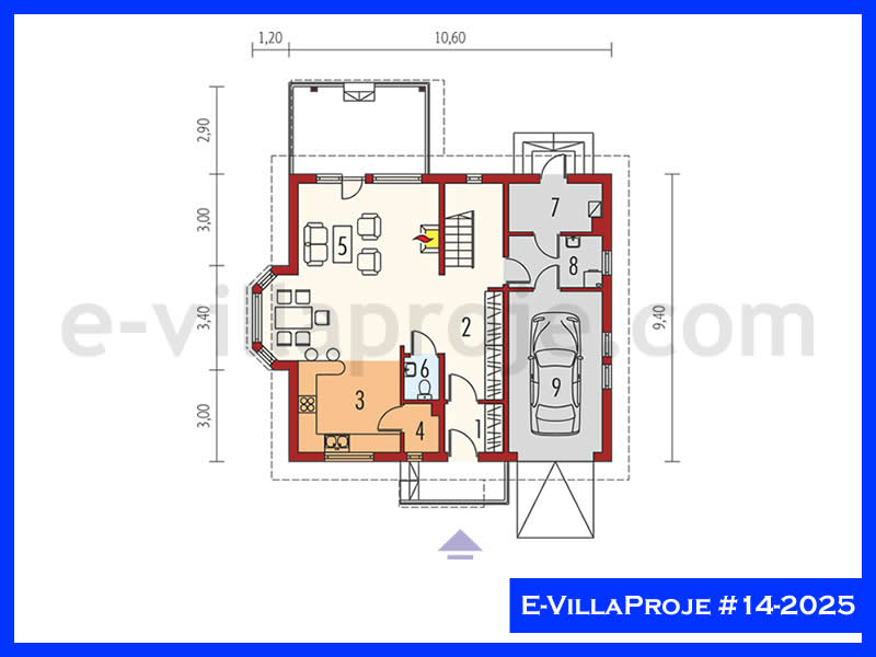Gazbeton Çelik Ev 205 m² Dubleks (5+1) - Görsel 2